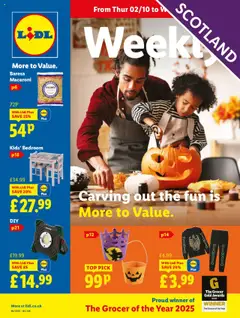 Preview of Lidl Lidl Weekly Scotland valid from 02/10/2025