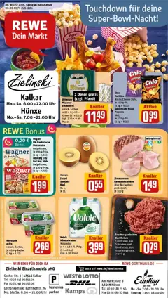 Vorschau von dem Prospekt des Geschäftes Rewe, gültig ab dem 02.02.2026