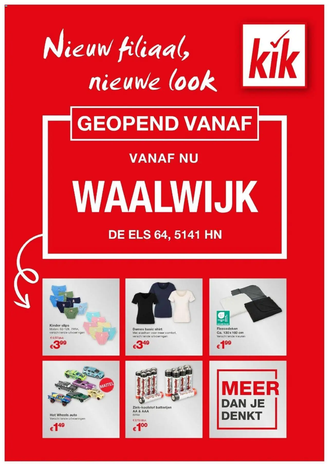 KiK shop KiK folder tot 06.10.2025 geldig vanaf 02-10-2025 - Paginanummer 1