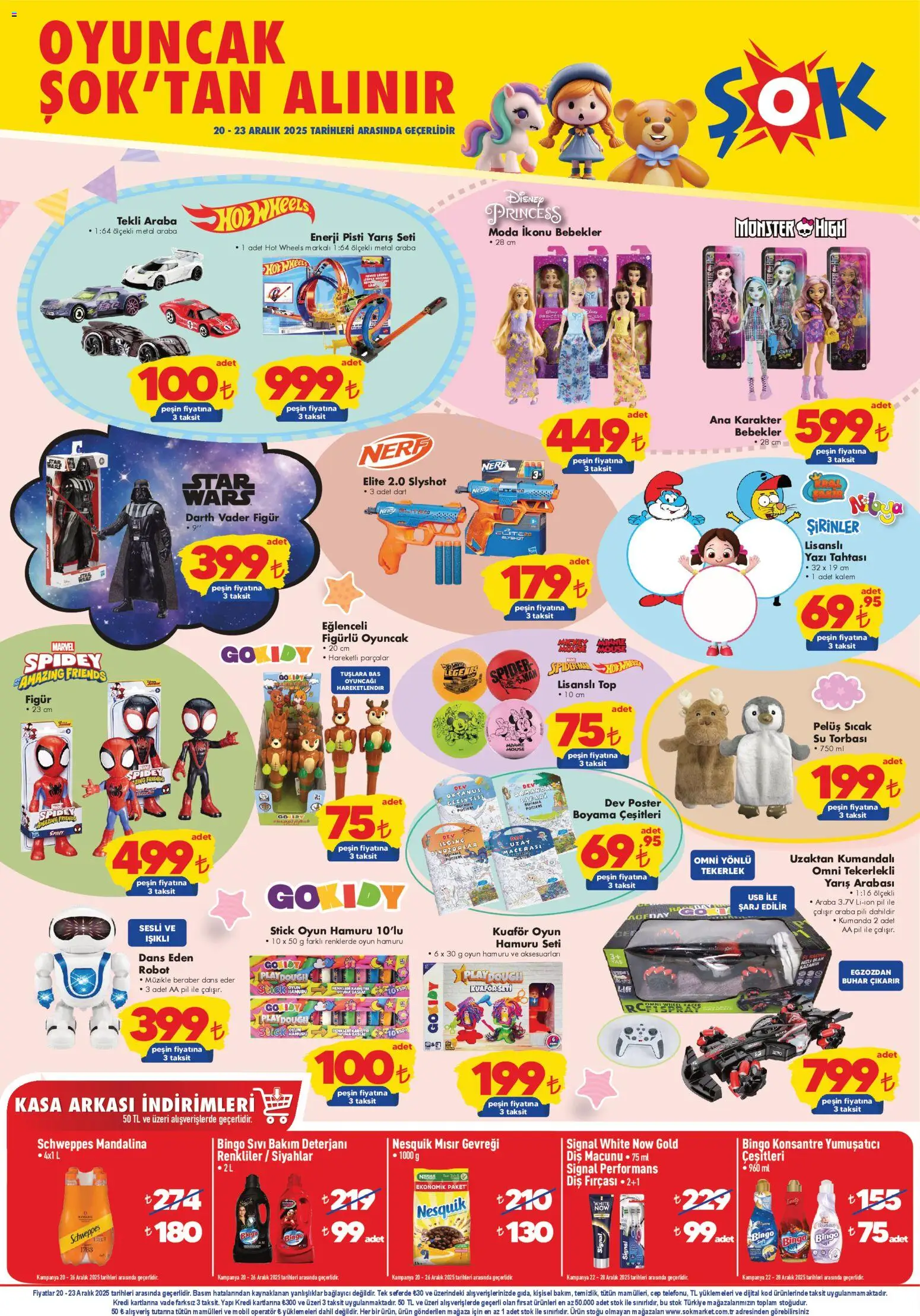 Şok Market Hafta sonu fırsatları 20.12.2025 - Broşürünün önizlemesi