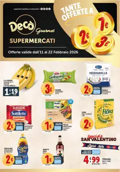 Anteprima dell'opuscolo Volantino Gourmet - Roma dal negozio Decò valido da 11/02/2026