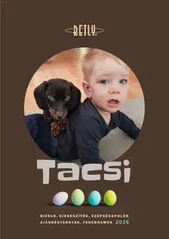 Betly - Betly új katalógus - Tacsi megtekintése, amely érvényes 2026.02.22.-től