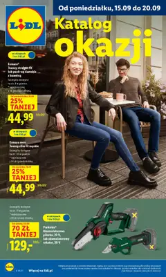 Pogląd gazetki "Katalog" ze sklepu Lidl ważnej od 15.09.2025