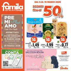 Anteprima dell'opuscolo Famila volantino dal negozio Famila valido da 05/03/2026