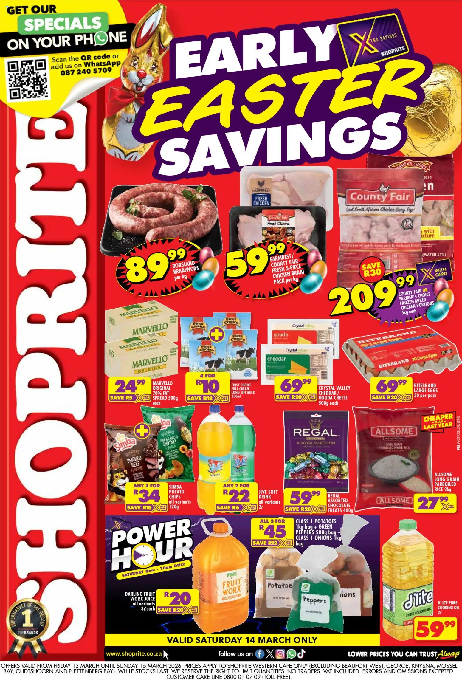Preview of Shoprite flyer valid from 13/03/2026
