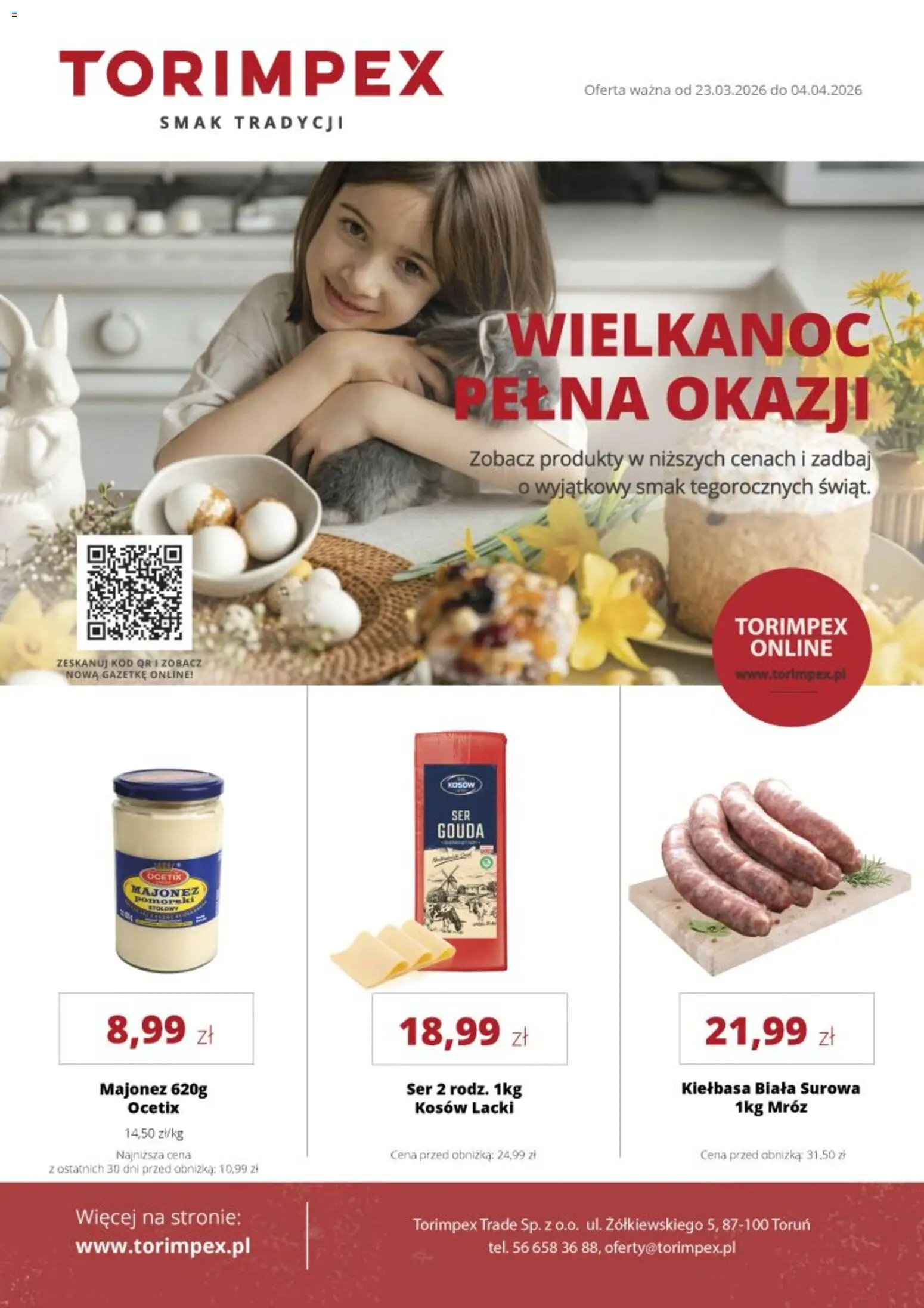 Pogląd gazetki "Torimpex gazetka" ze sklepu Torimpex ważnej od 23.03.2026