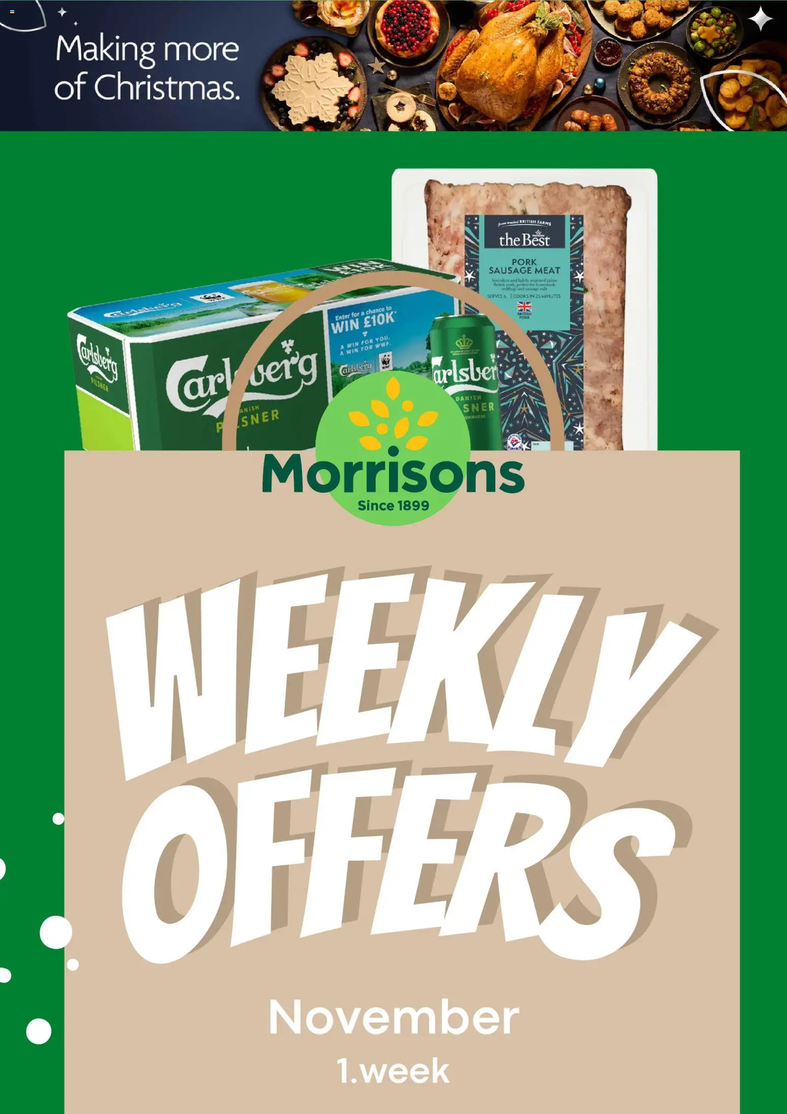 Preview of Morrisons Weekly offers valid from 03/11/2025