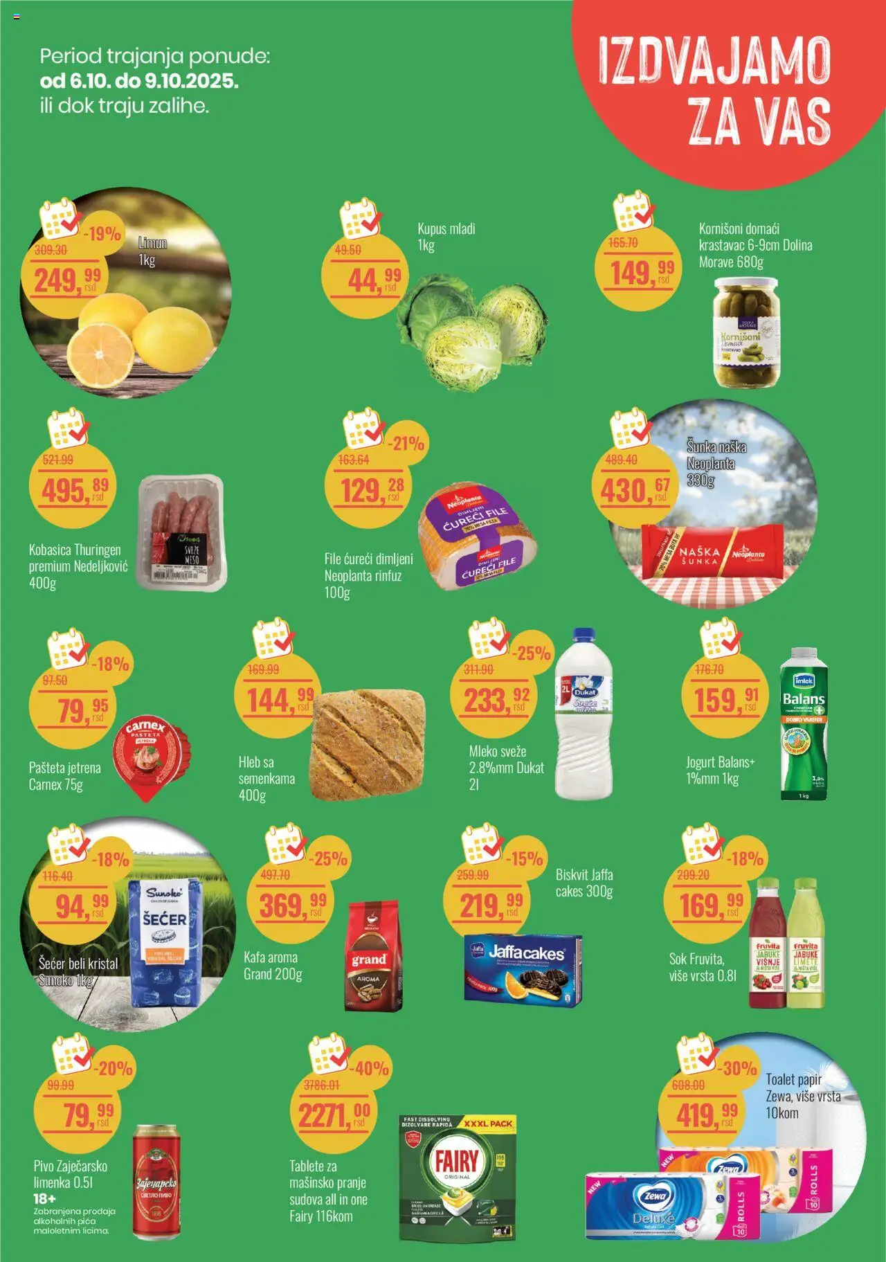 Aroma Market katalog važi od 06.10.2025 - stranica 1
