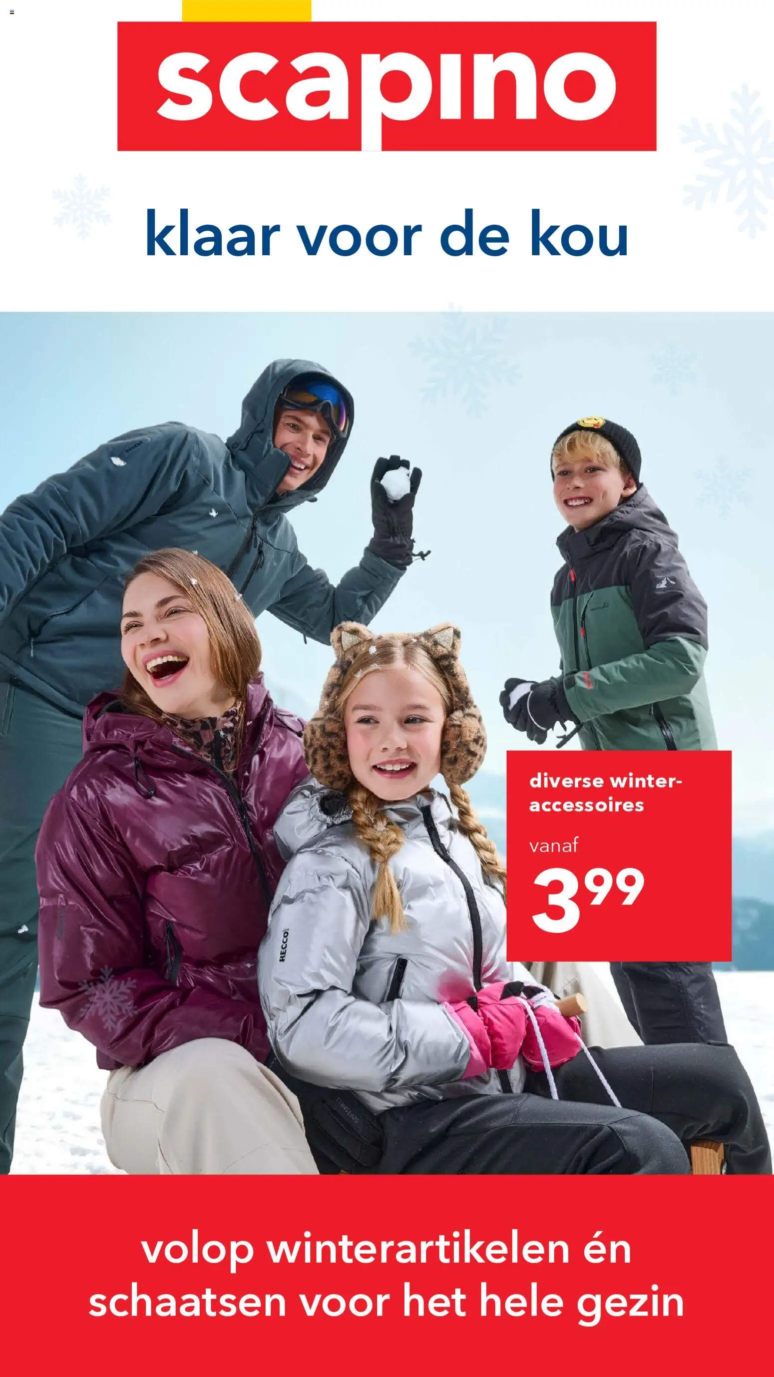 Voorbeeld van Klaar voor de kou leaflet week 2 van winkel Scapino geldig vanaf 05-01-2026