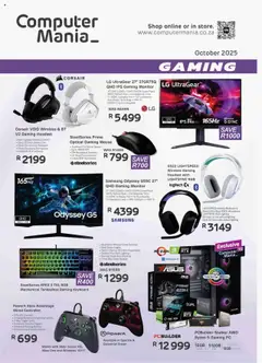 Preview of Computer Mania flyer valid from 01/10/2025