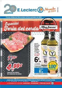 Vista previa del folleto de la tienda E.Leclerc válido desde el 28/10/2025 