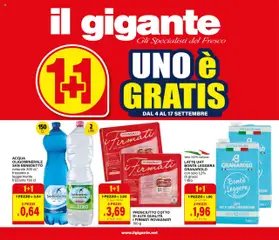 Anteprima dell'opuscolo Attuale volantino dal negozio Il Gigante valido da 04/09/2025