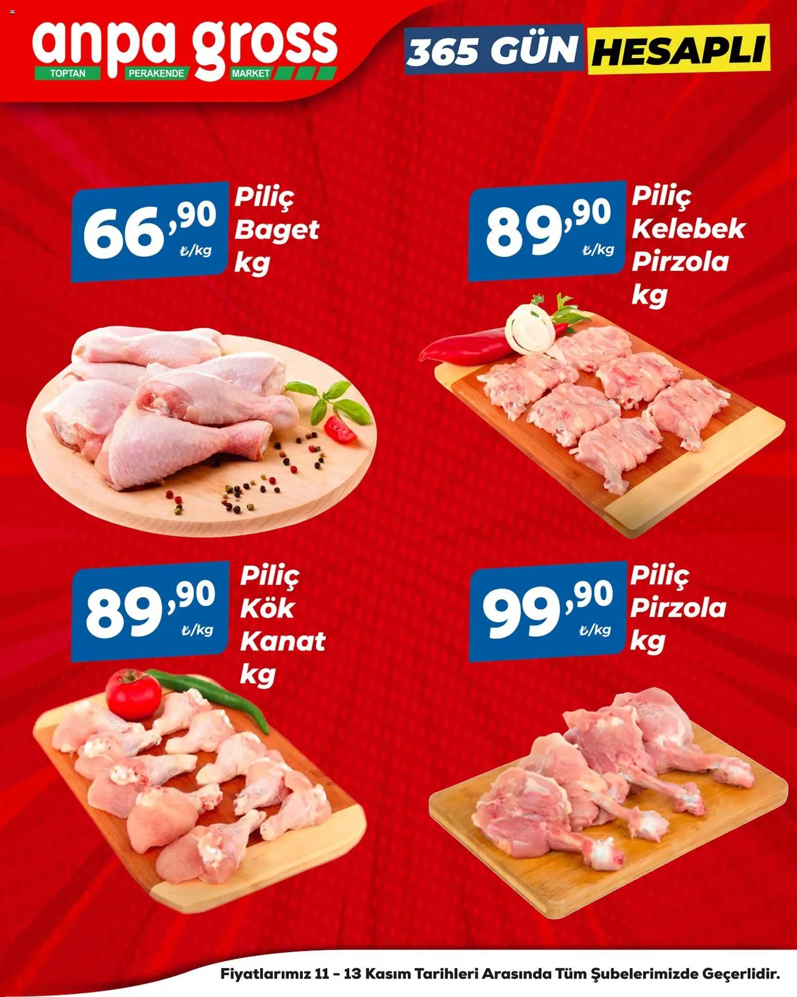 Anpa Gross Piliçte Tazelik 11.11.2025 - Broşürünün önizlemesi