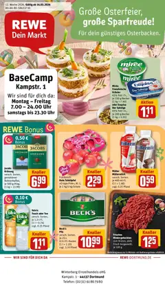 Vorschau von dem Prospekt des Geschäftes Rewe, gültig ab dem 15.03.2026