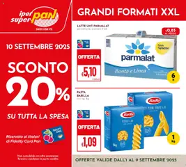 Anteprima dell'opuscolo Attuale volantino dal negozio Pan valido da 01/09/2025