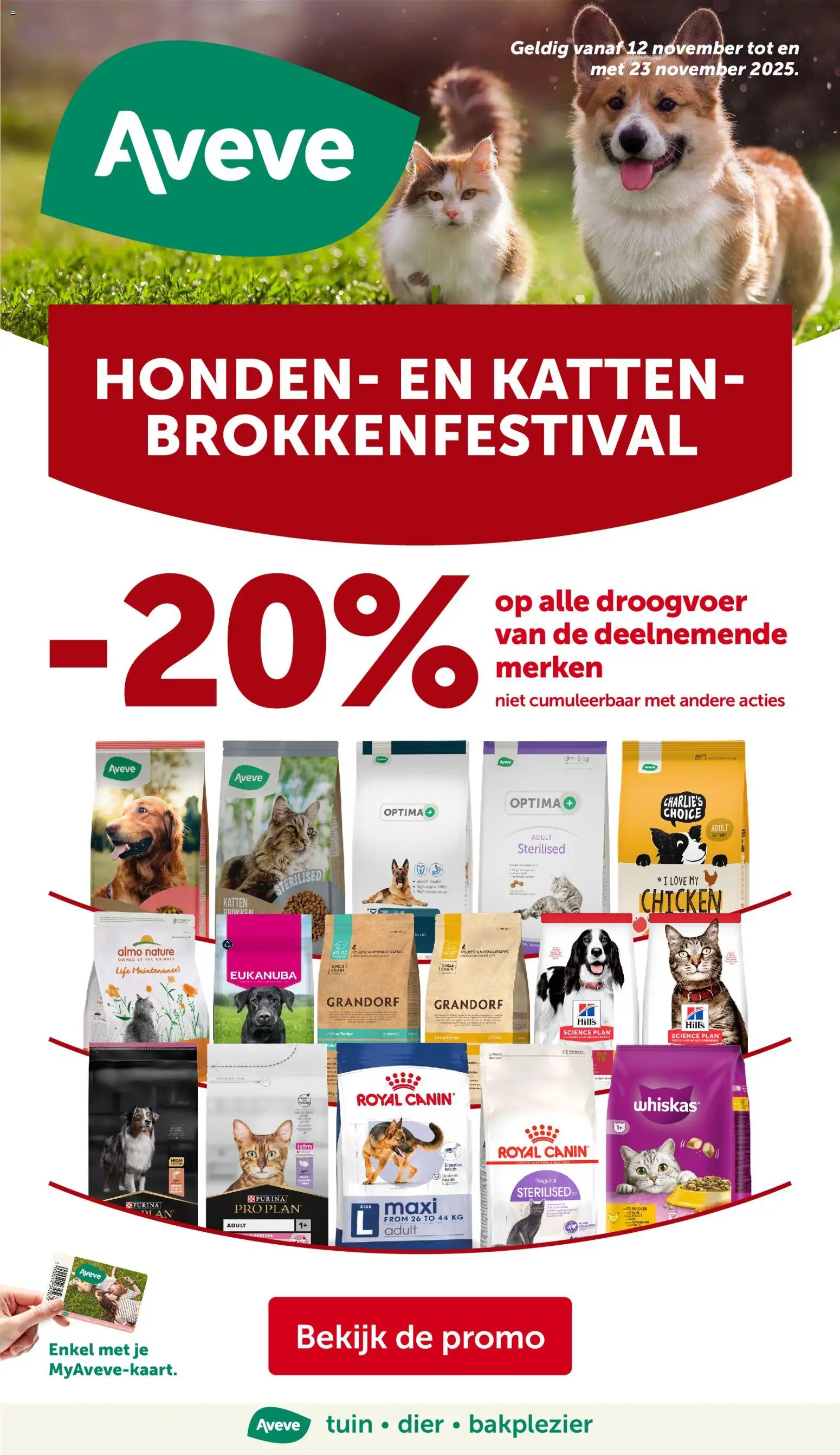 Voorbeeld van Folder van winkel Aveve geldig vanaf 12/11/2025