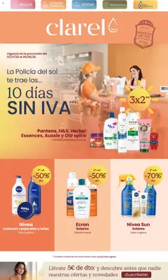 Vista previa del folleto de la tienda Clarel válido desde el 23/07/2025 