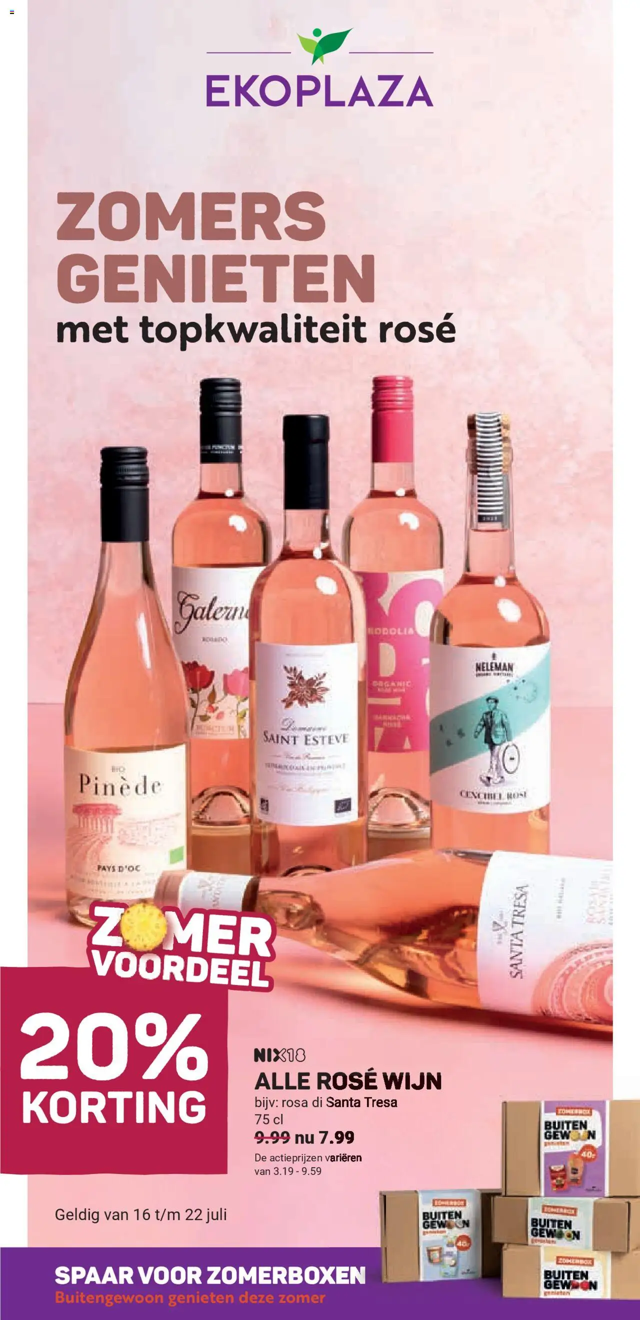 Ekoplaza shop Folder week 29 geldig vanaf 16-07-2025 - Paginanummer 1