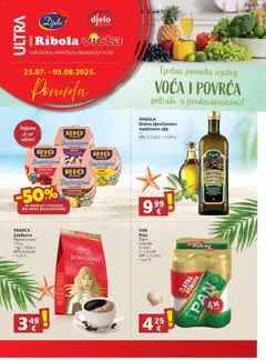 Pregled letka Katalog trgovine Ribola vrijedi od 23.07.2025