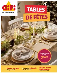 Prévisualisation de Catalogue du magasin GiFi formulaire valide 17/11/2025