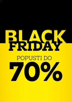 Pregled letka Black Friday trgovine Lesnina vrijedi od 27.11.2025