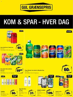 Eksempel på tilbudsavis Gul Grænsepris fra butik Calle gyldig fra 24/09/2025