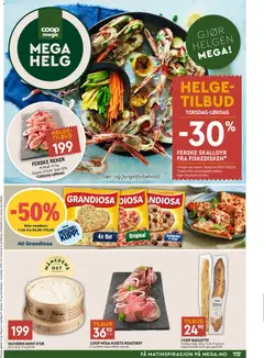 Forhåndsvis Mega Helg fra butikk Coop Mega gyldig fra 30/10/2025