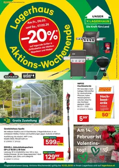 Vorschau der Angebote: Lagerhaus Wochen Angebote gültig ab 01.02.2026