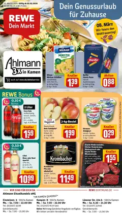 Vorschau von dem Prospekt des Geschäftes Rewe, gültig ab dem 02.03.2026