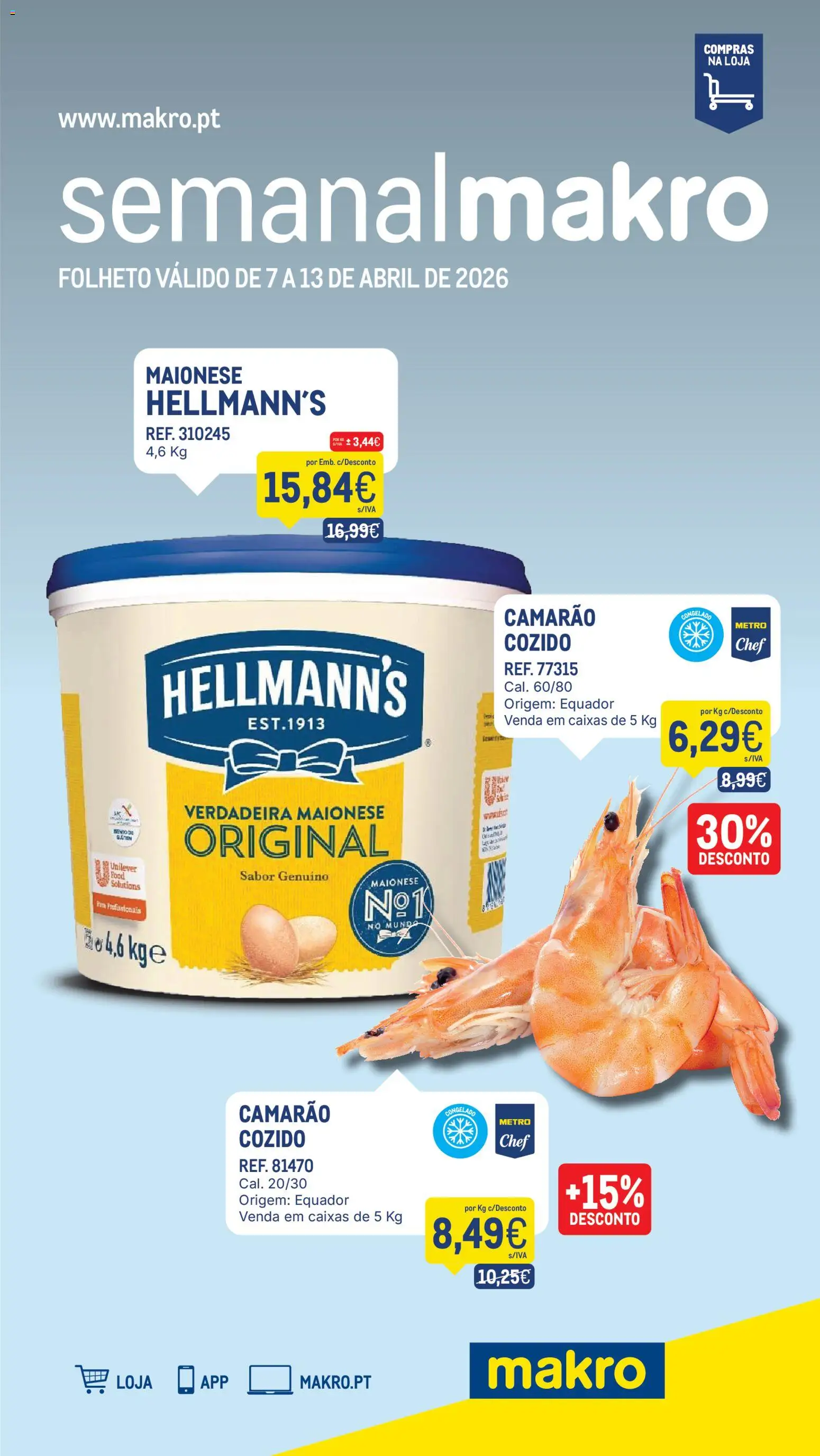 Pré-visualização do folheto da loja Makro válida a partir de 07/04/2026