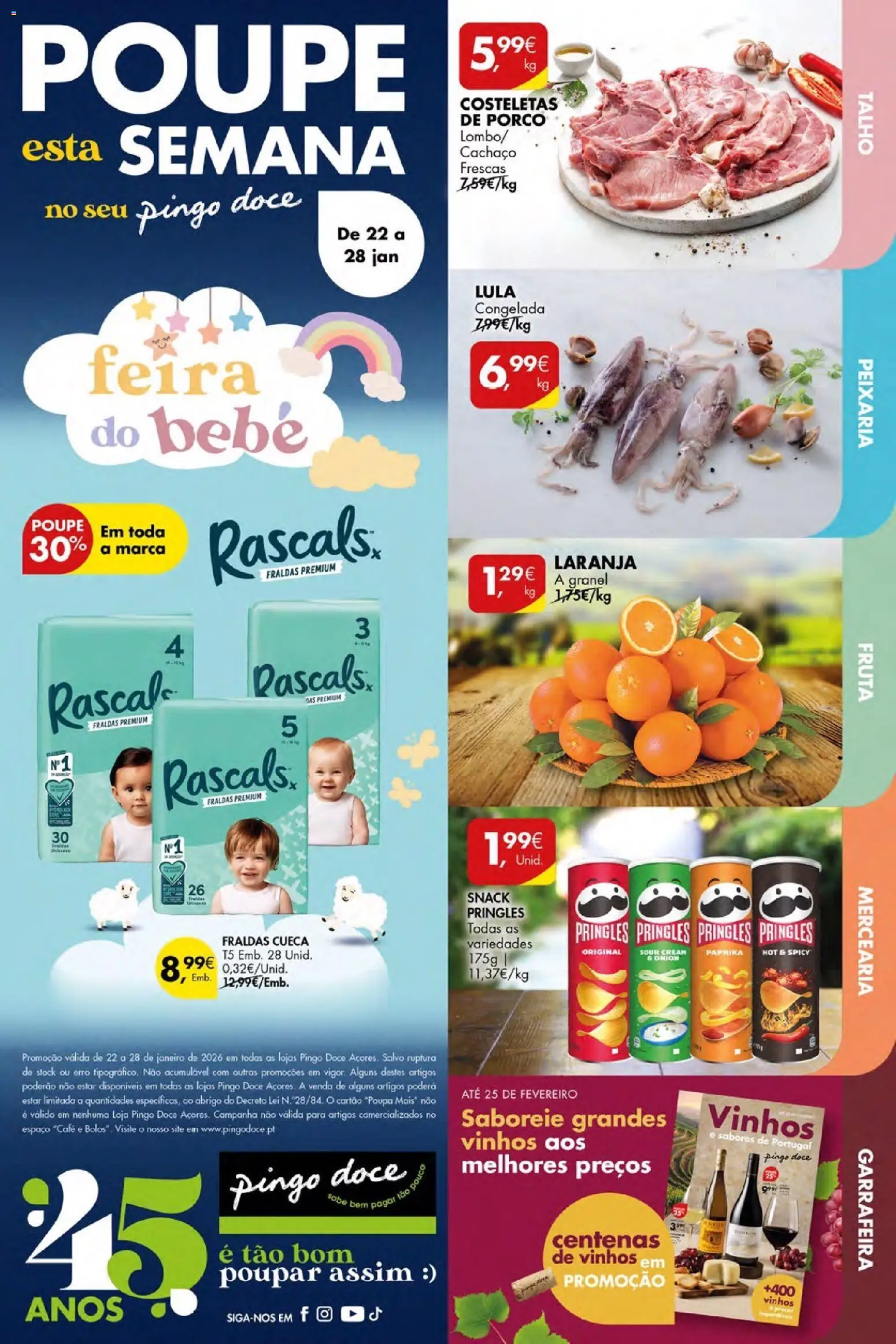 Pré-visualização do folheto da loja Pingo Doce válida a partir de 22/01/2026