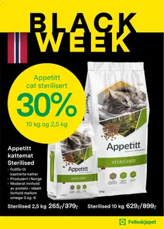 Forhåndsvis Black Friday fra butikk Felleskjøpet gyldig fra 21/11/2025 | Side: 15