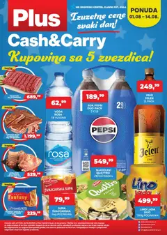Pregled Plus Cash & Carry kataloga - važi od 01.08.2025