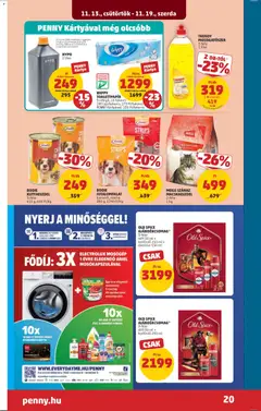 PENNY - Akciós újság PENNY megtekintése, amely érvényes 2025.11.13.-től | Oldal: 24