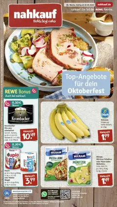 Vorschau von dem Prospekt des Geschäftes Rewe, gültig ab dem 14.09.2025