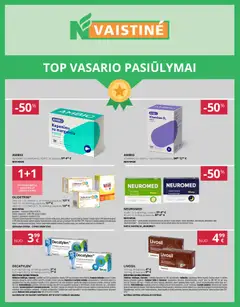 Norfa vaistinė parduotuvės leidinio Leidinys galiojančio nuo 2026.02.01 peržiūra