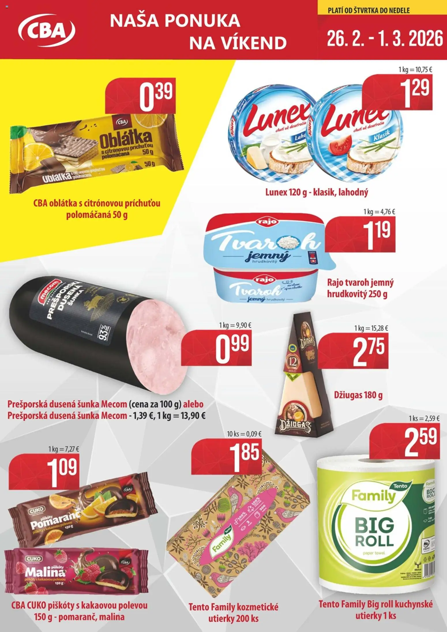 Náhľad Sintra letáku platného od 26.02.2026