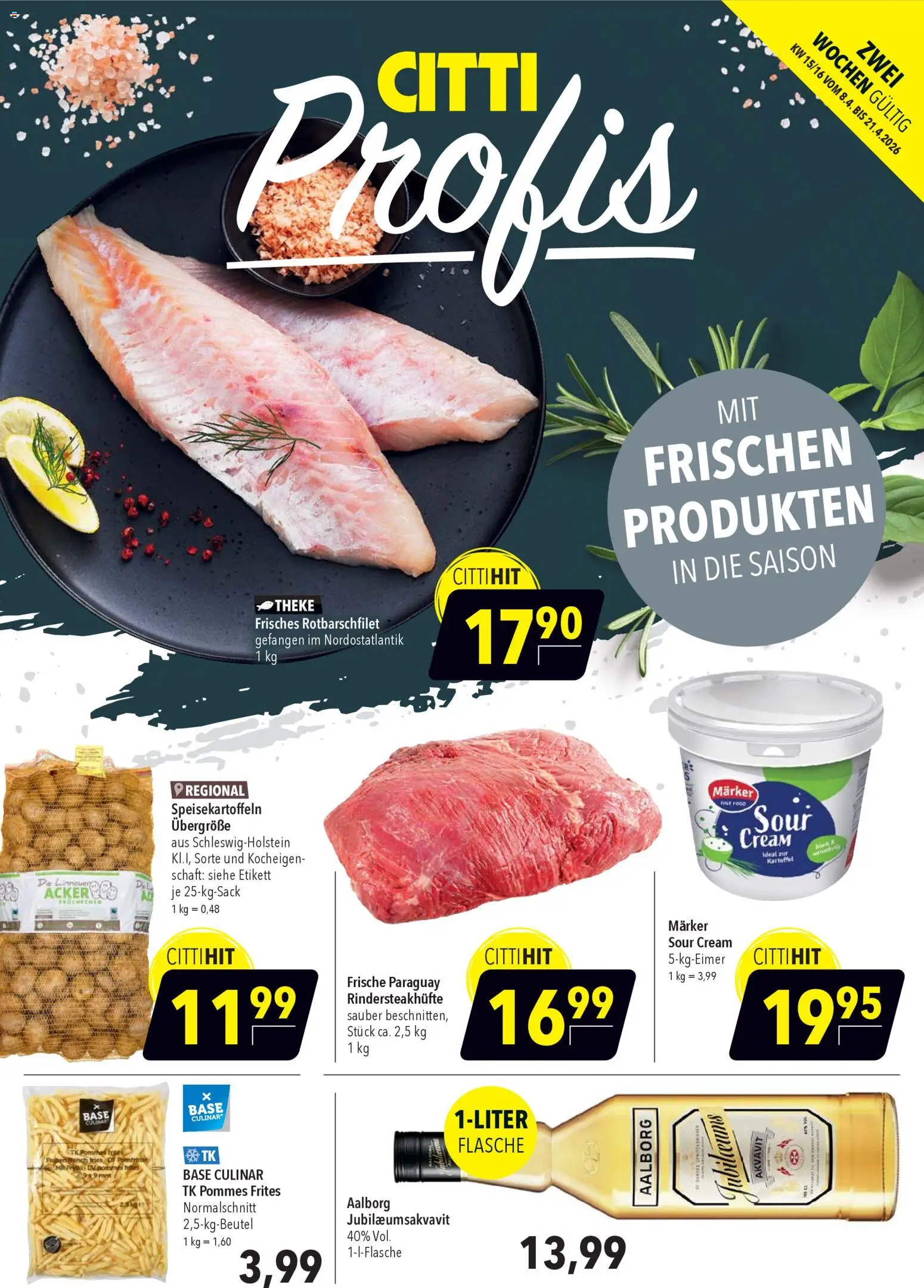 Vorschau von dem Prospekt des Geschäftes CITTI Markt, gültig ab dem 08.04.2026