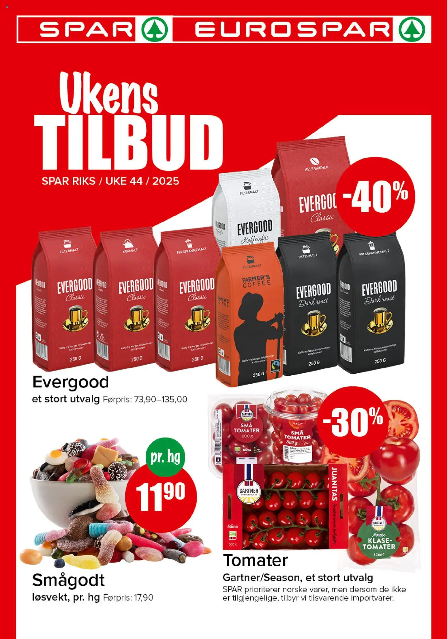 Kundeavis Spar gyldig fra 27/10/2025 - Sidenummer 1