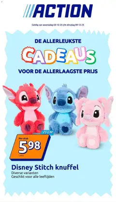 Voorbeeld van Presents week van winkel Action geldig vanaf 03-12-2025