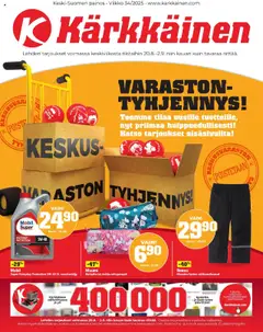 Kaupan Kärkkäinen Tarjoukset Keski - Suomen painos esikatselu, voimassa 20/08/2025