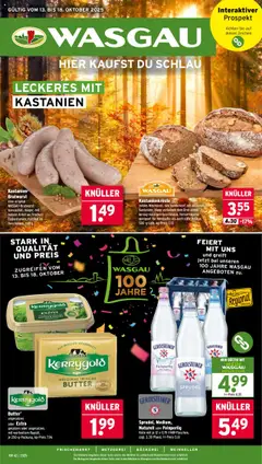 Vorschau von dem Prospekt des Geschäftes Wasgau, gültig ab dem 13.10.2025