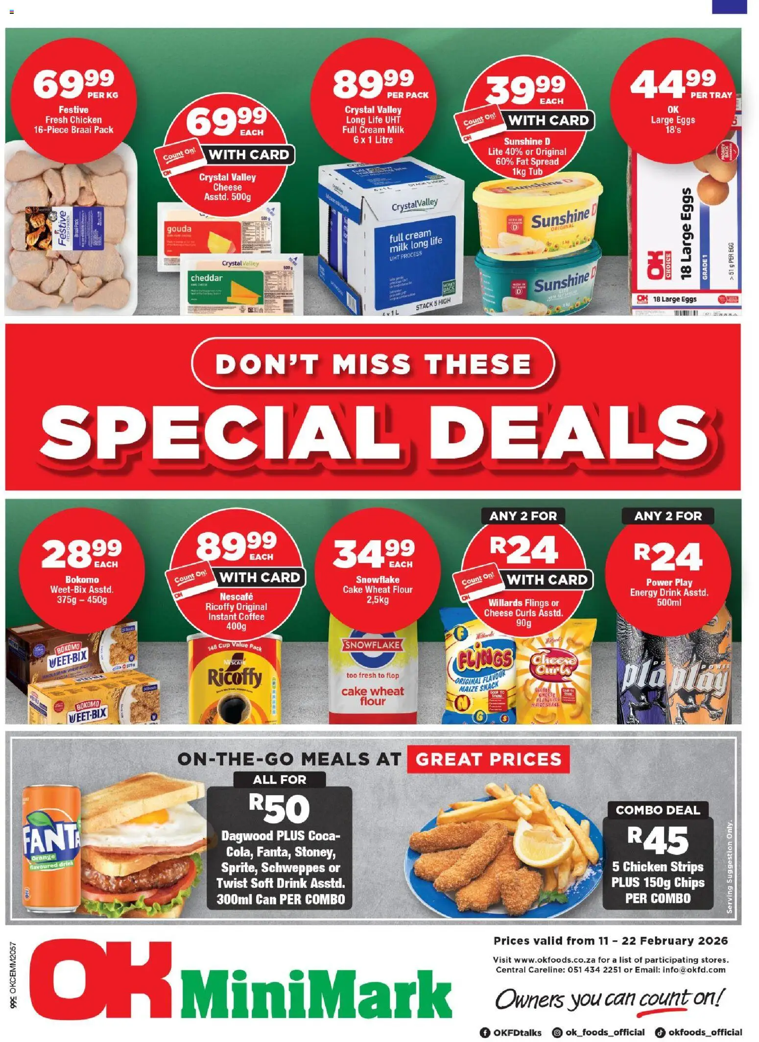 Preview of OK Foods flyer valid from 11/02/2026