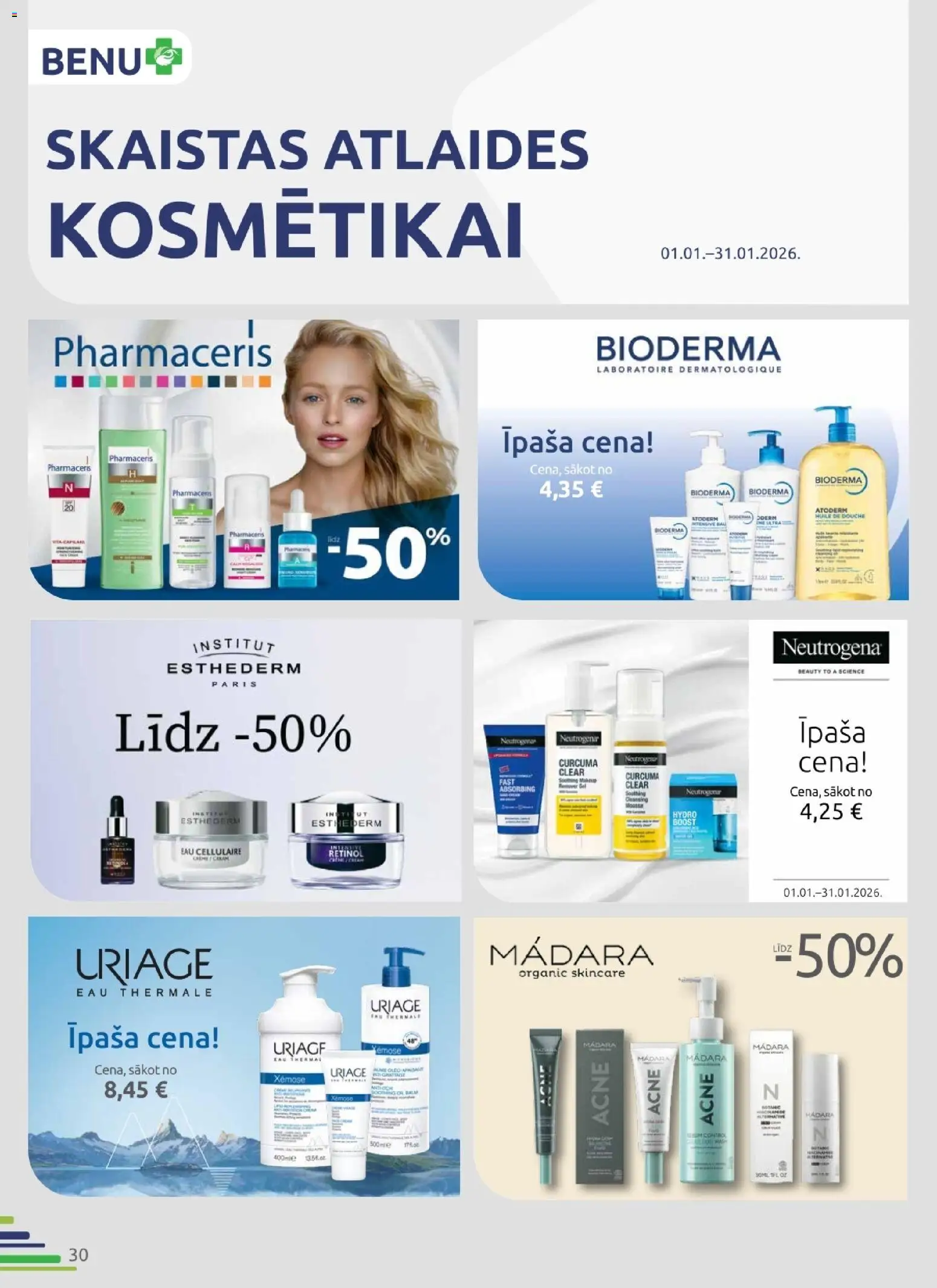 Skatīt BENU akciju bukletu, derīgs no 2026.01.01