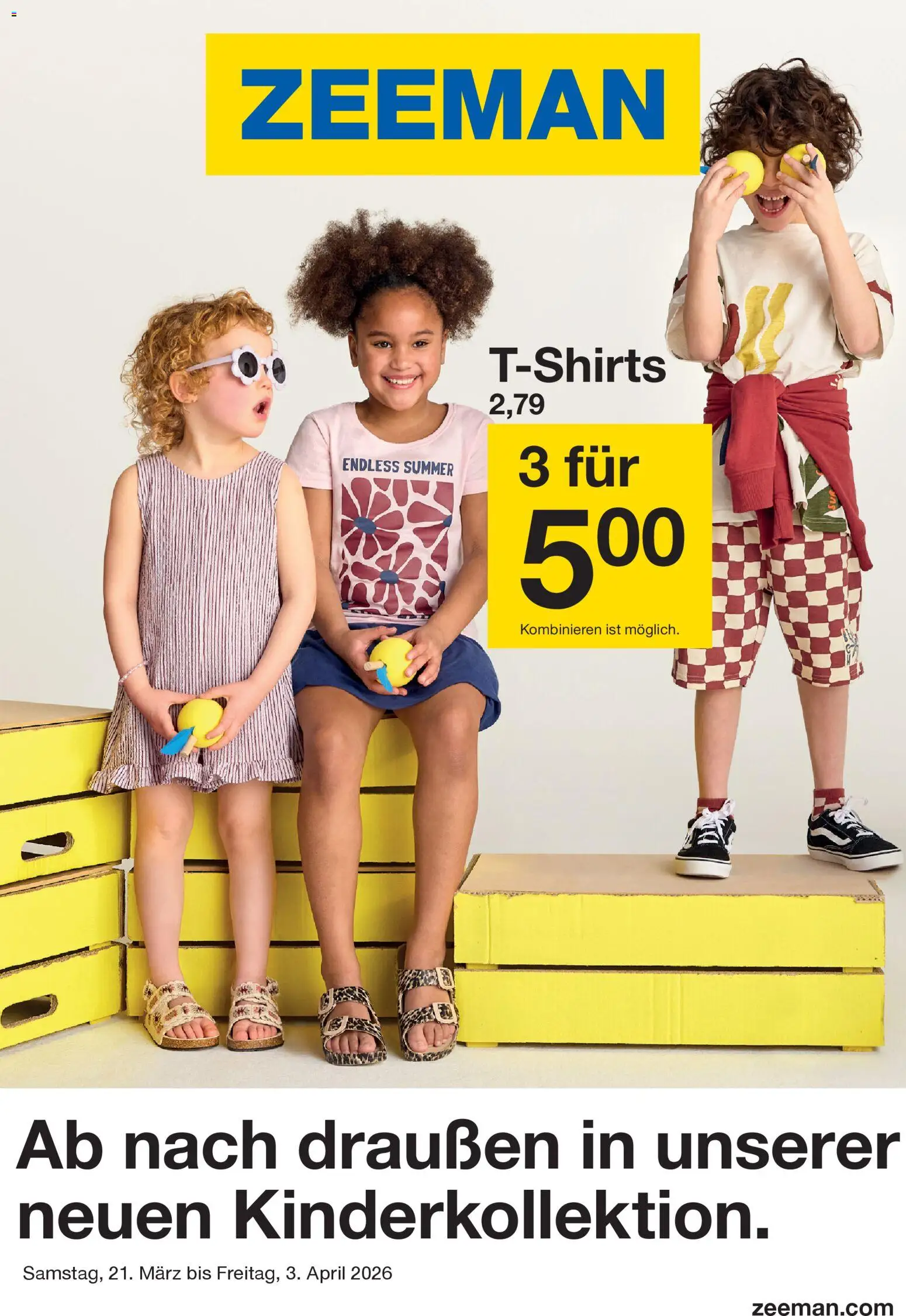 Vorschau von dem Prospekt des Geschäftes Zeeman, gültig ab dem 21.03.2026