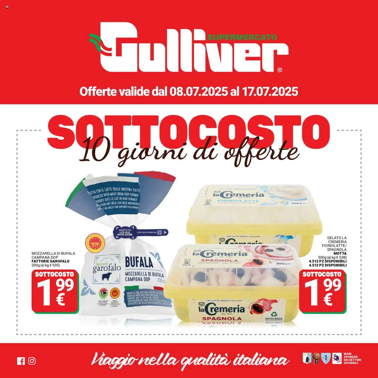 Volantino Gulliver valido da 08/07/2025 numero di pagina 1