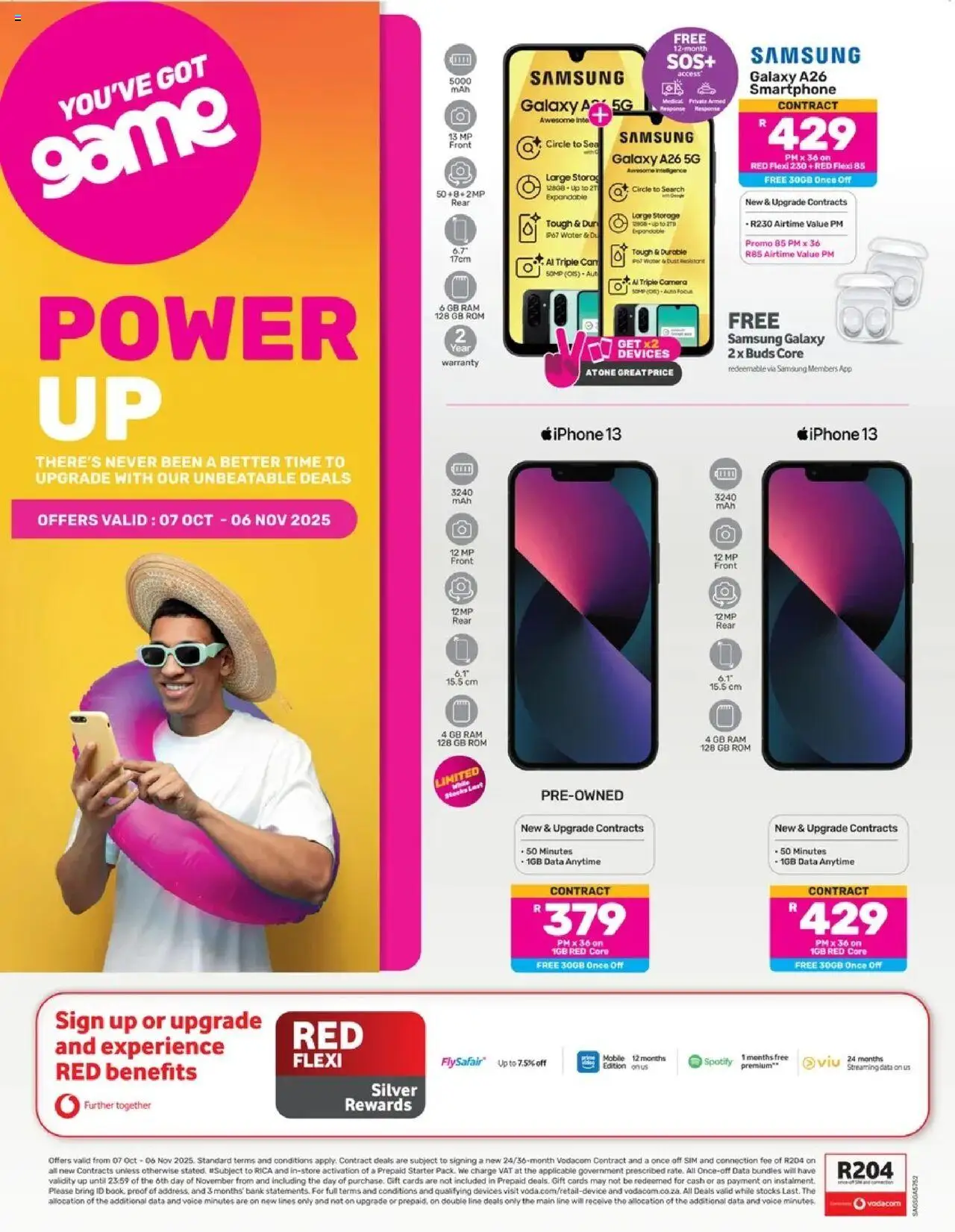 Game Power Up from 07/10 - 06/11/2025 > Promotions