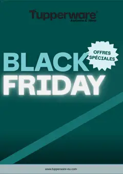 Prévisualisation de Black Friday du magasin Tupperware formulaire valide 20/11/2025