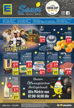 Vorschau von dem Prospekt des Geschäftes Edeka, gültig ab dem 22.12.2025