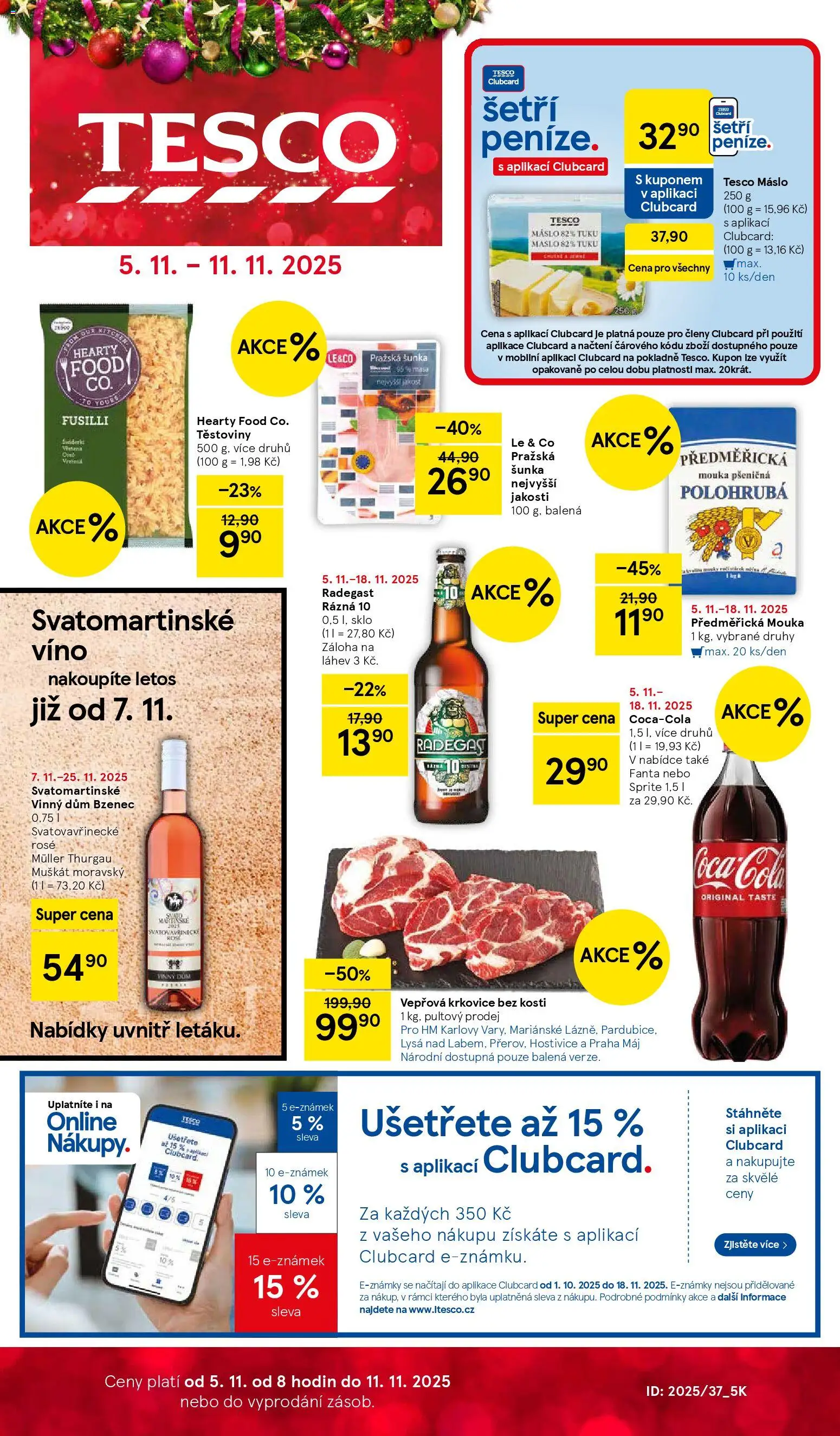 Náhled nabídky: Tesco Black Friday platný od 05.11.2025